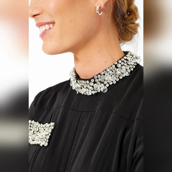 Tuckernuck Embellished Hoyt Dress XXS NWT Holiday Party Formal Glamour Classy - Picture 5 of 13